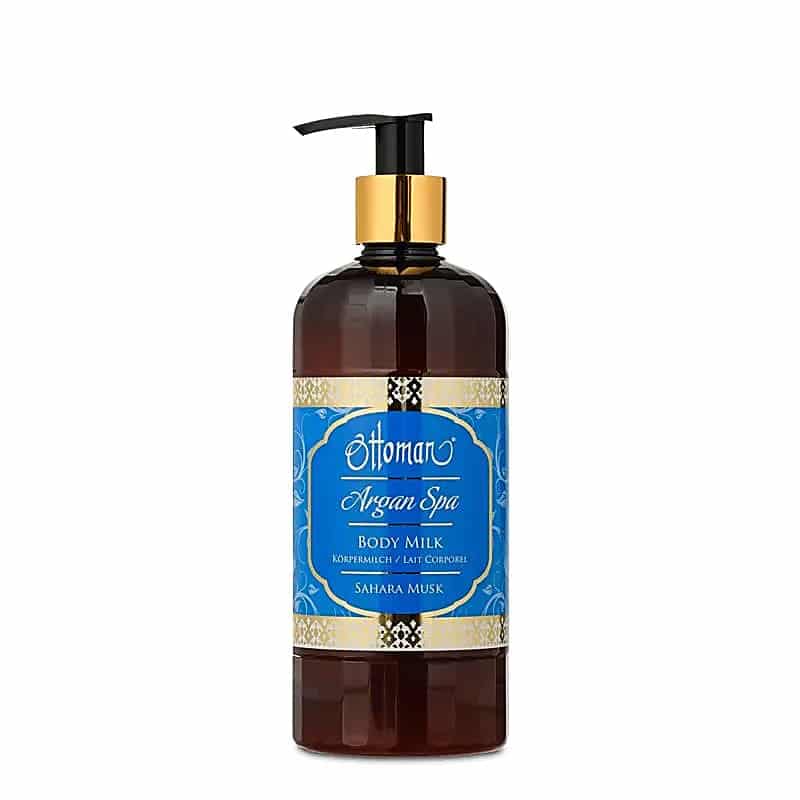 Ottoman Argan Spa Body Milk – Sahara Musk (400 ml)