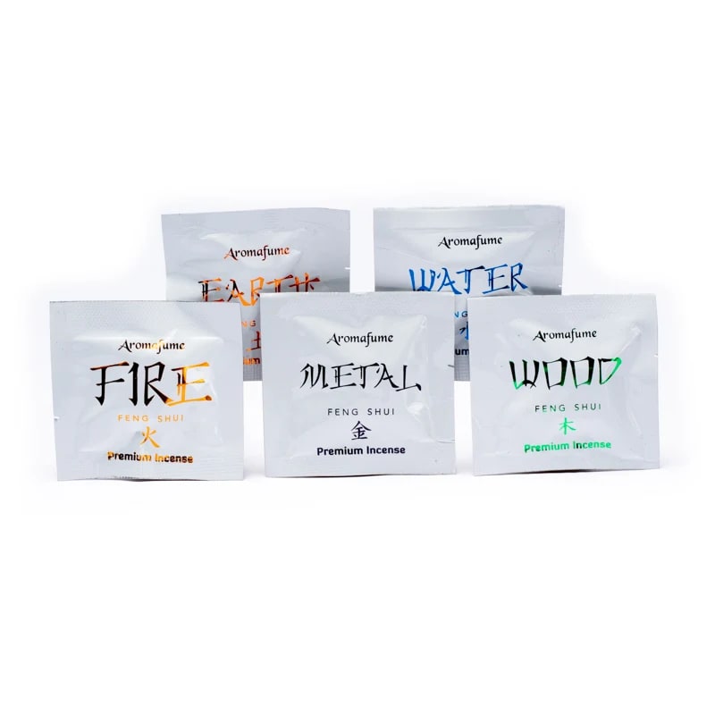 Aromafume Feng Shui Set: Diffuser + Wierookblokjes (160 gram)