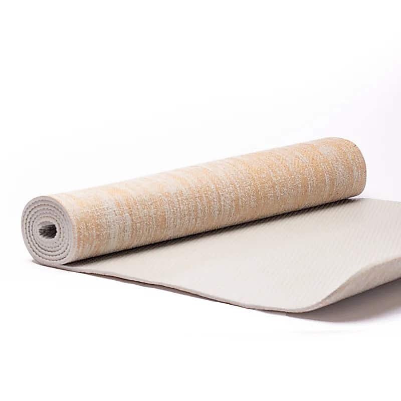 Yogi & Yogini Yogamat Jute Grijs 5 mm – 183 x 61 cm