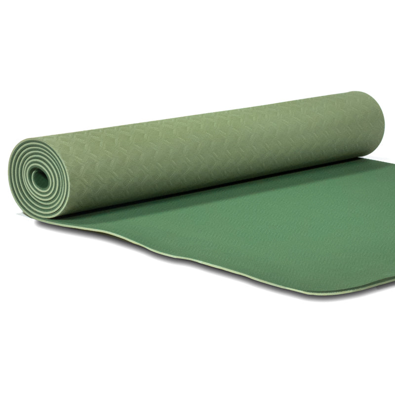 Yogi & Yogini Premium TPE Yogamat Groen – 183 x 61 x 0.5 cm (950 gram)