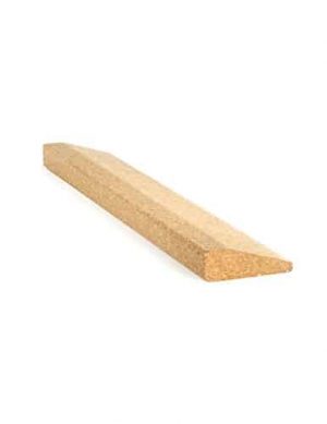 Yogi & Yogini Yoga Blok Kurk Wigvorm – 60 x 9 x 3 cm