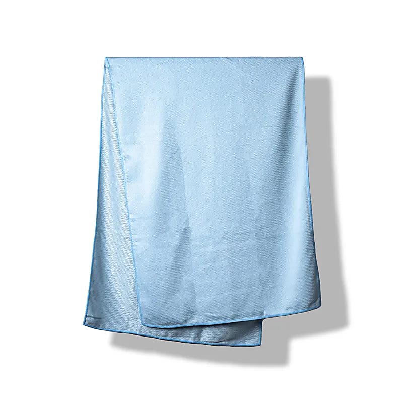 Yoga Handdoek PVC Antislip Lichtblauw