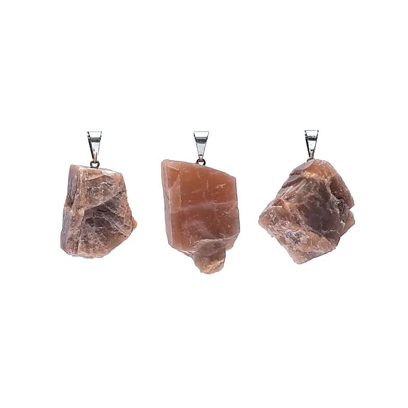 Ruwe Edelsteen Hanger Maansteen – 2,5 cm