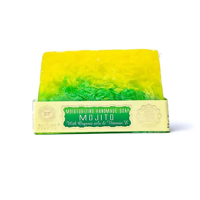 Handgemaakte Natuurlijke Mojito Zeep uit Letland – 80g