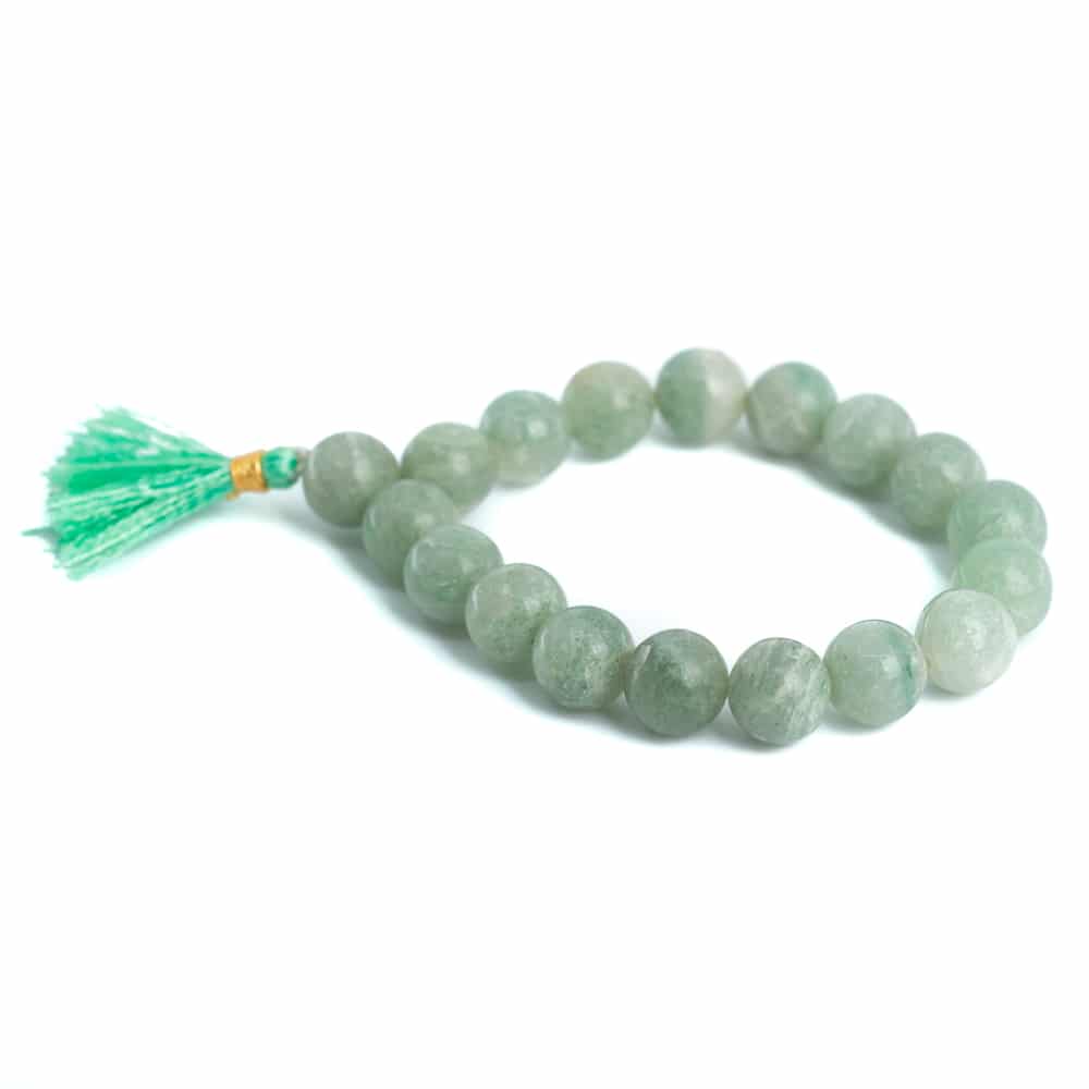 Edelsteen Armband Groene Aventurijn ‘Power Beads’ – 10 mm