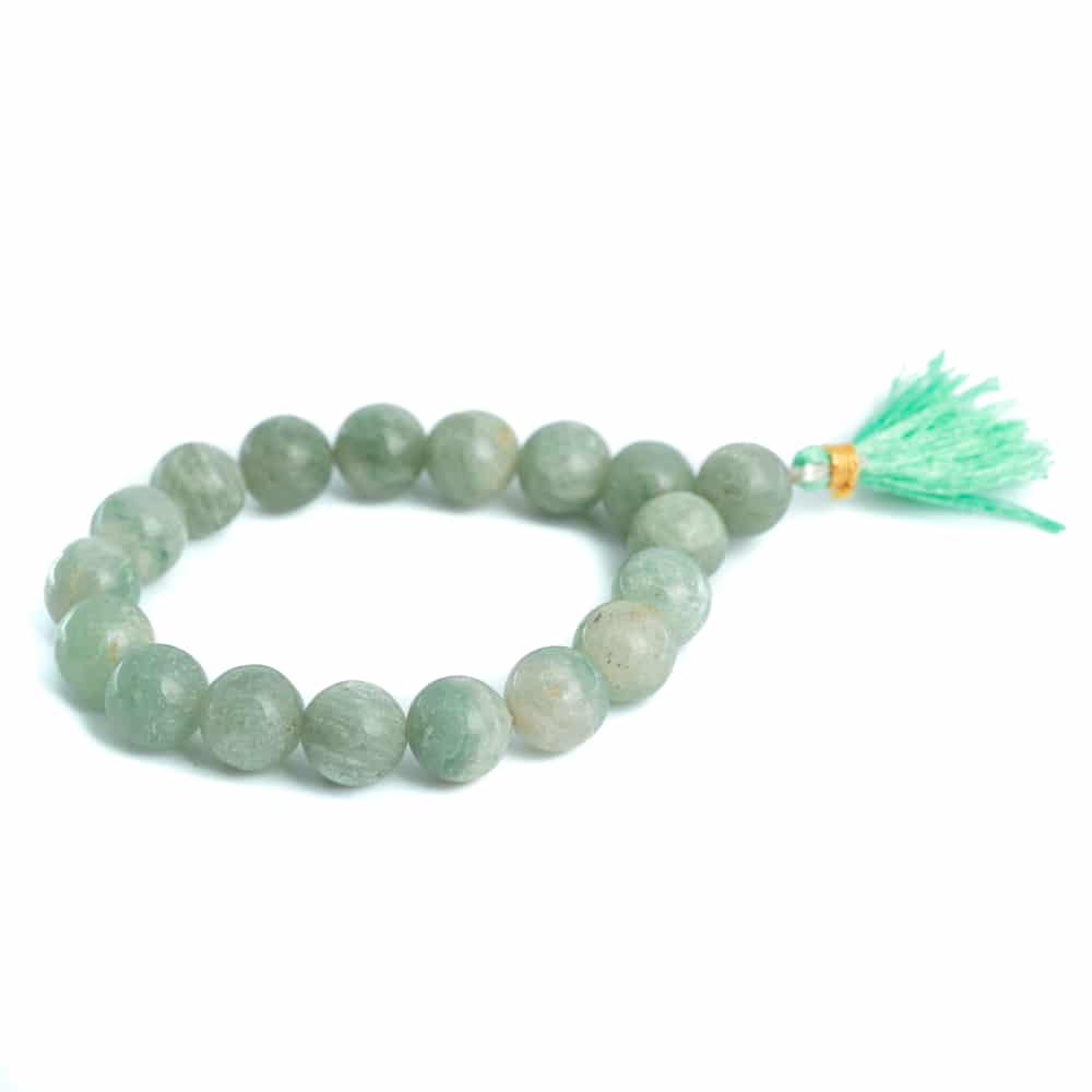 Edelsteen Armband Groene Aventurijn ‘Power Beads’ – 10 mm