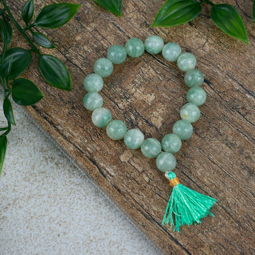 Edelsteen Armband Groene Aventurijn ‘Power Beads’ – 10 mm