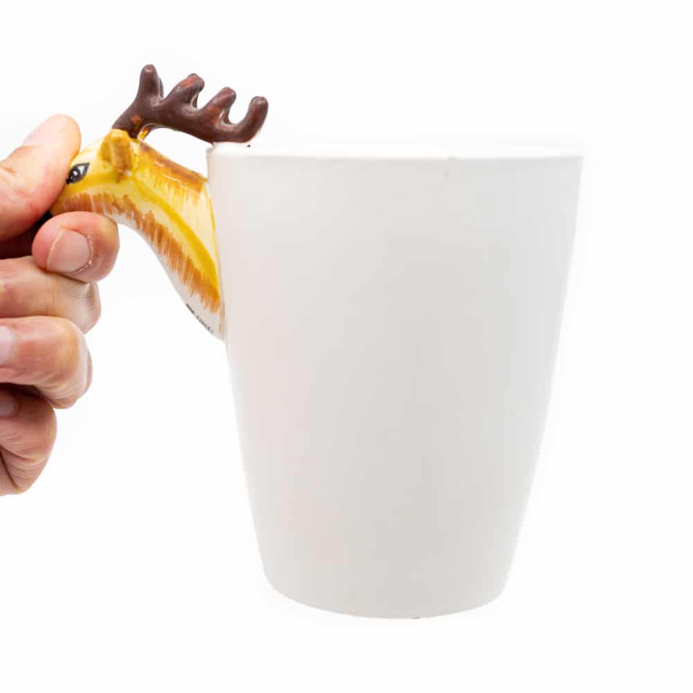 Beker Handgeschilderd Hert