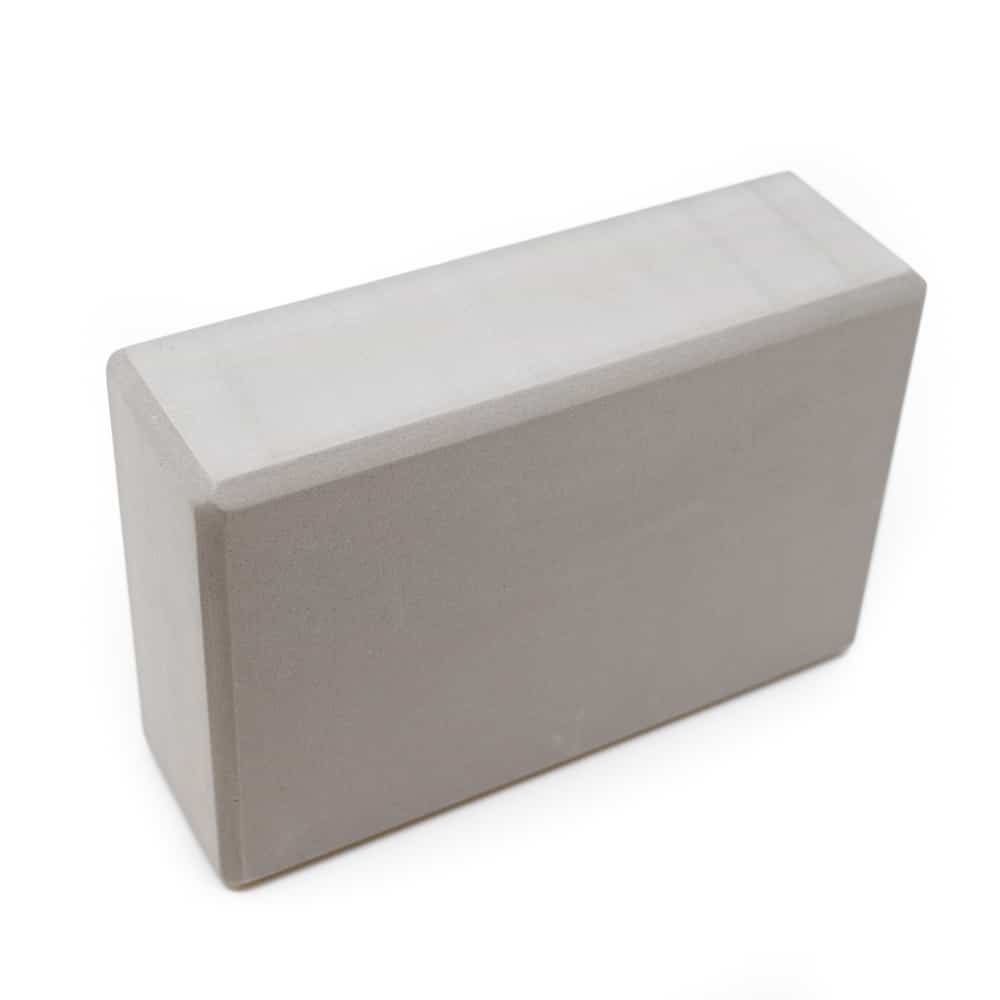 Spiru Yoga Blok EVA-Schuim Grijs Rechthoekig – 22 x 15 x 7.5 cm
