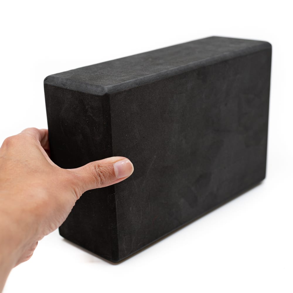 Spiru Yoga Blok EVA-Schuim Zwart Rechthoekig – 22 x 15 x 7.5 cm