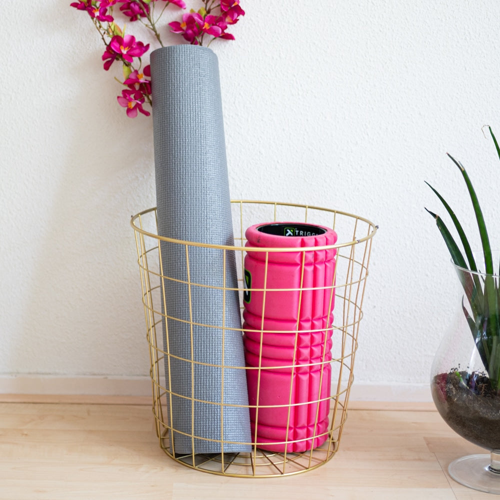 PVC Yogamat Grijs 4 mm – 183 x 61 cm