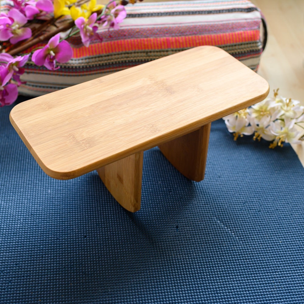 Meditatiebankje Duurzaam Bamboe Hout