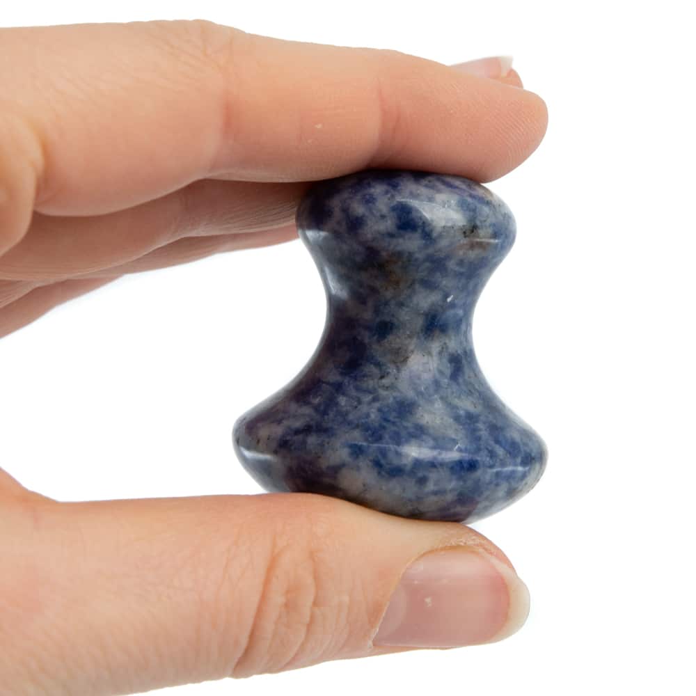 Edelstenen Guasha Massagehulp Sodaliet Paddenstoel