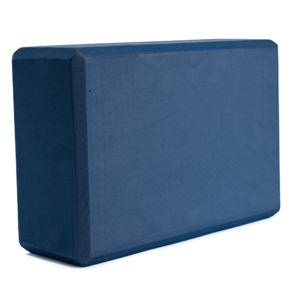 Spiru Yoga Blok EVA-Schuim Blauw Rechthoekig – 22 x 15 x 7.5 cm