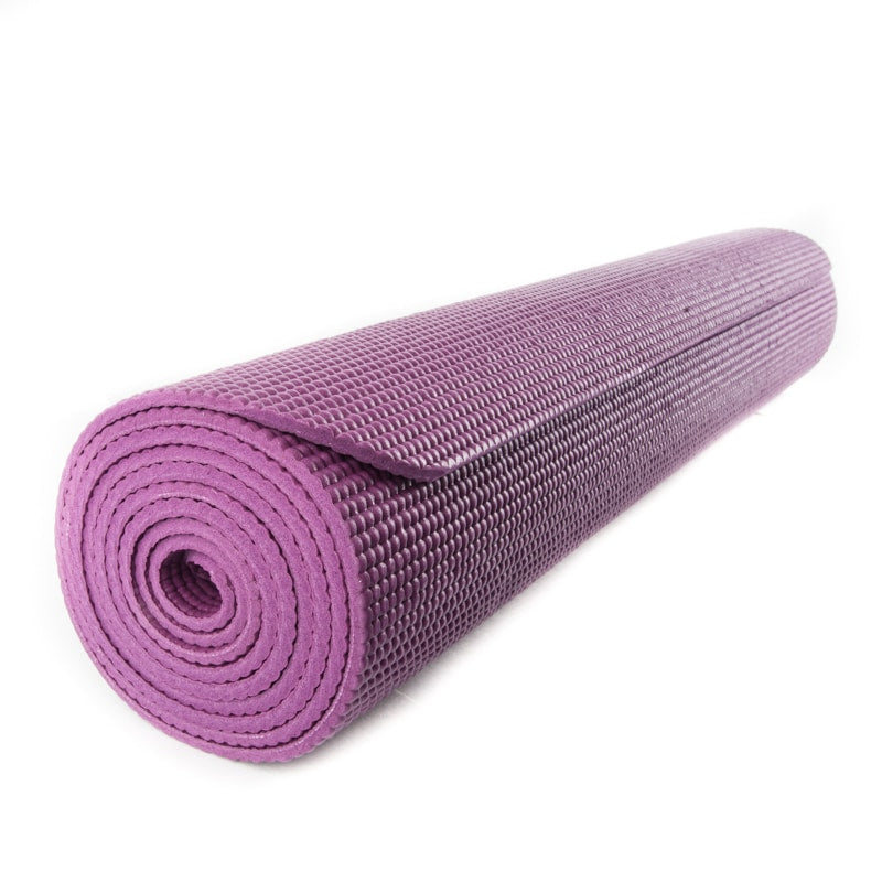 Yogi & Yogini Yogamat PVC Aubergine 5 mm – 183 x 61 cm