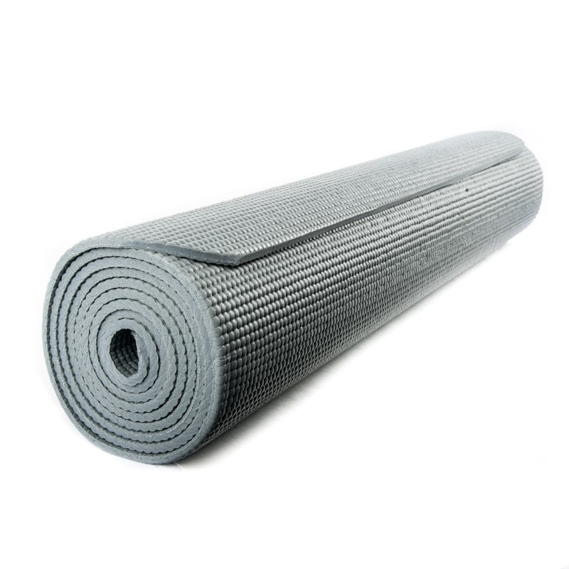 Yogi & Yogini Yogamat PVC Grijs 5 mm – 183 x 61 cm