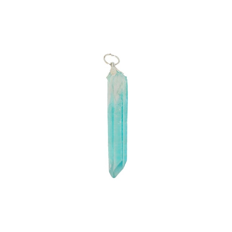Edelstenen Hanger Aqua Aura Ruw