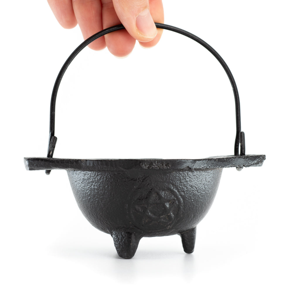 Heksenketel Robuust Pentagram (85mm Ø)