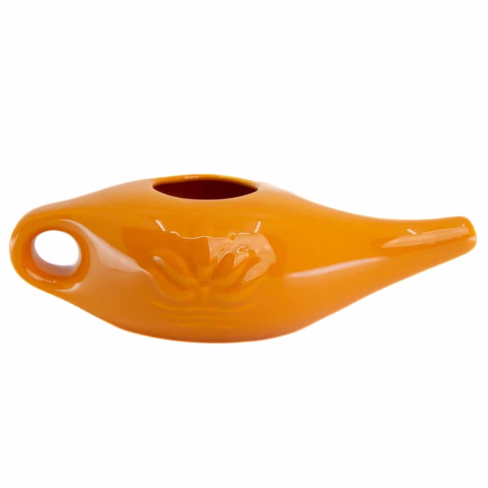 Neti Pot Keramiek – Oranje – 250 ml