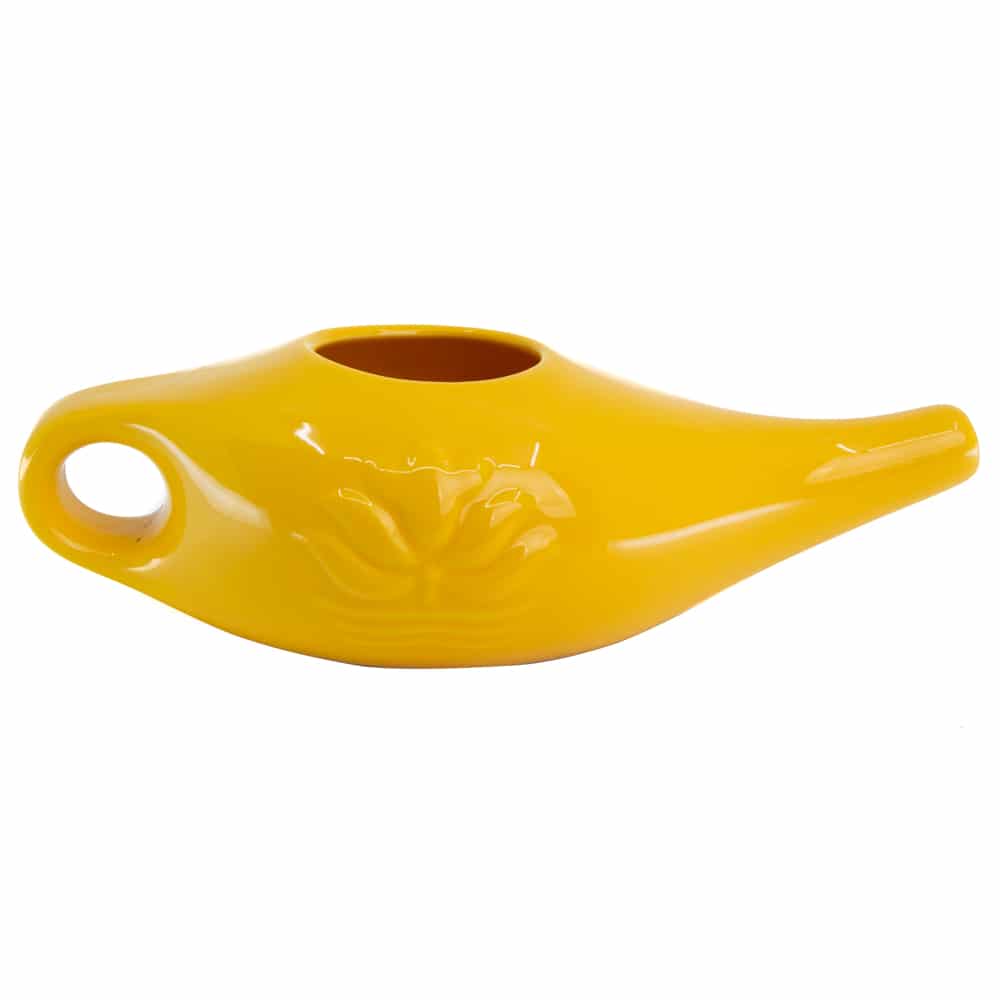 Neti Pot Keramiek – Geel – 250 ml