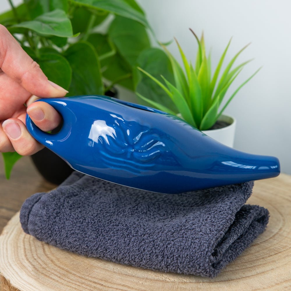 Neti Pot Keramiek – Donker Blauw – 250 ml