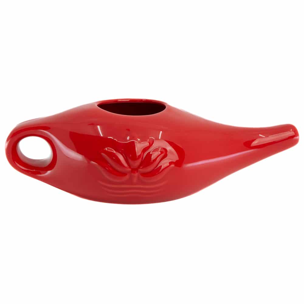 Neti Pot Keramiek – Rood – 250 ml
