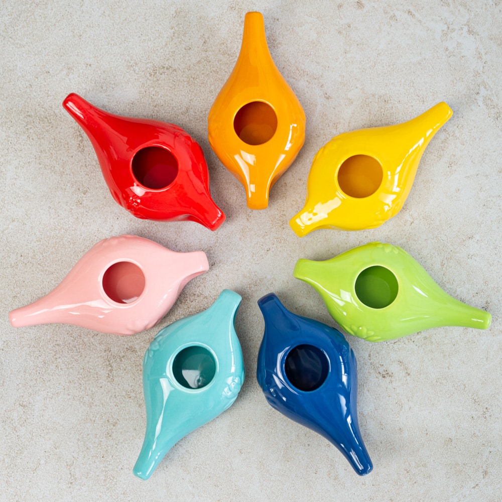 Neti Pot Keramiek – Geel – 250 ml