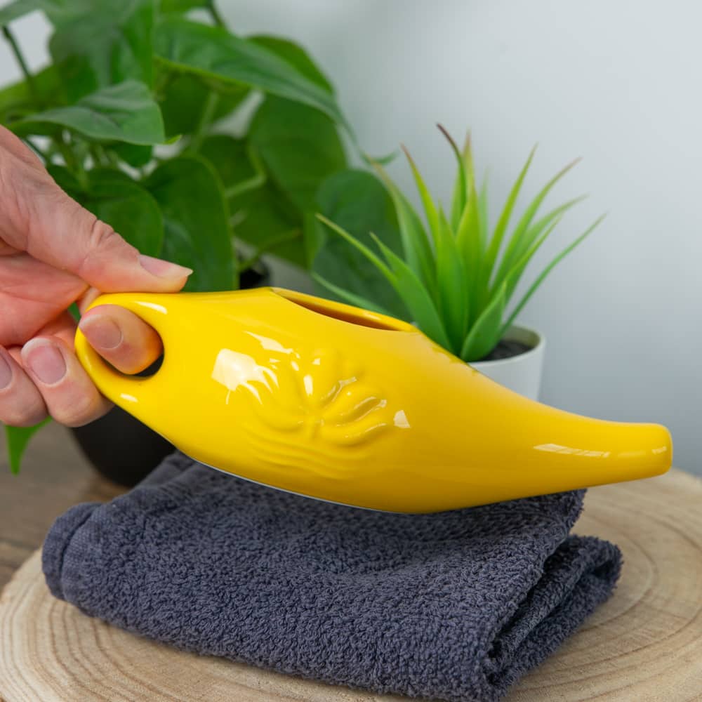 Neti Pot Keramiek – Geel – 250 ml