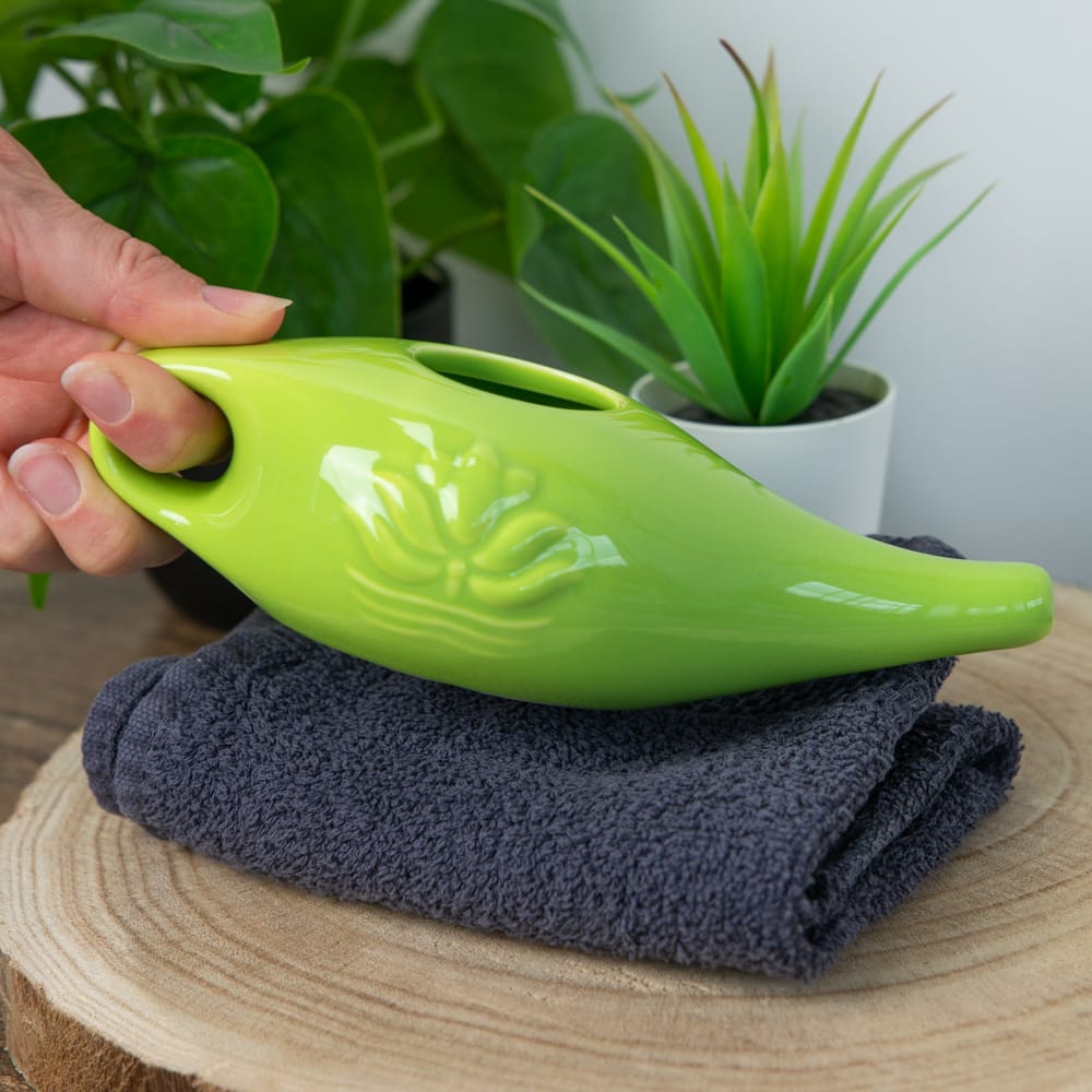 Neti Pot Keramiek – Groen – 250 ml