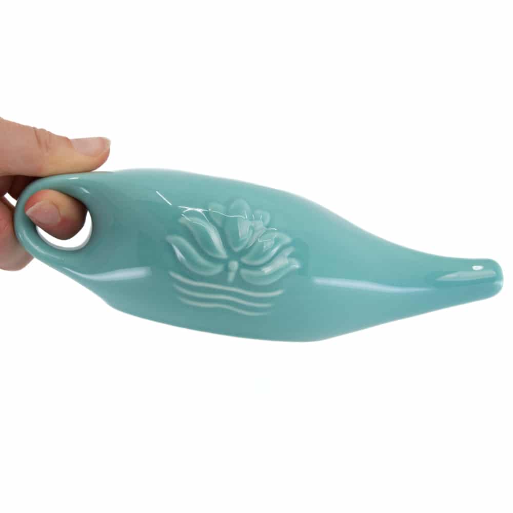 Neti Pot Keramiek – Azuurblauw – 250 ml