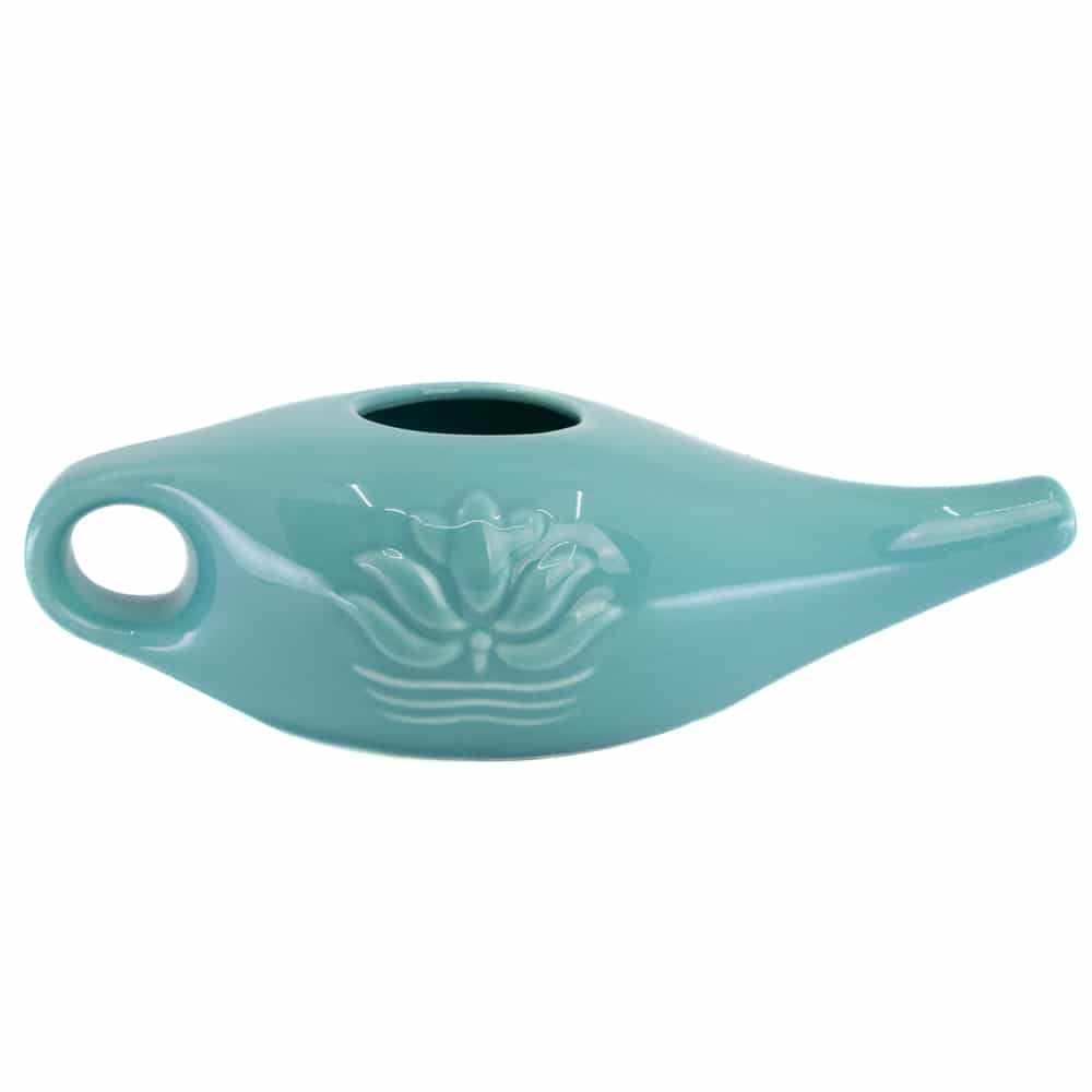 Neti Pot Keramiek – Azuurblauw – 250 ml