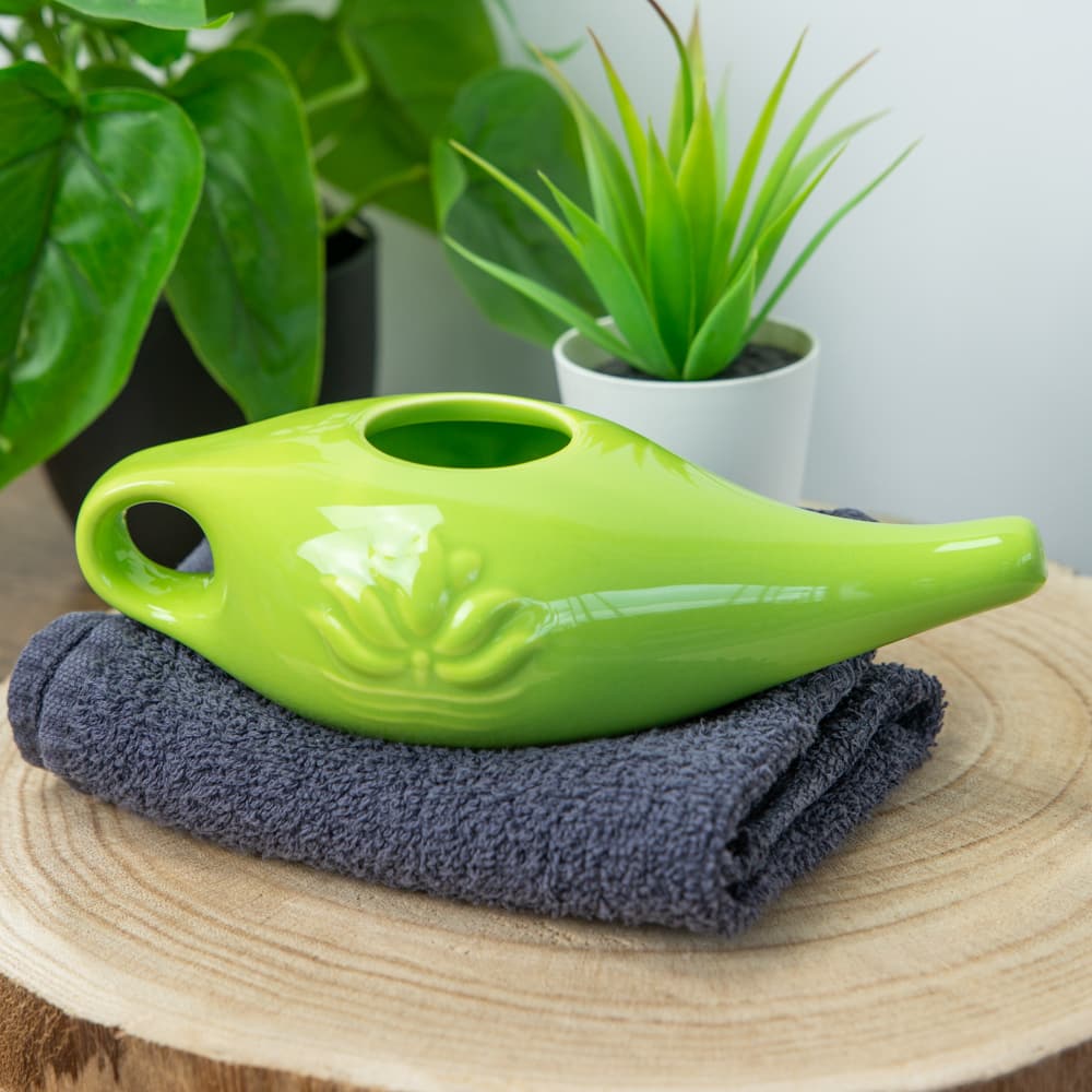 Neti Pot Keramiek – Groen – 250 ml