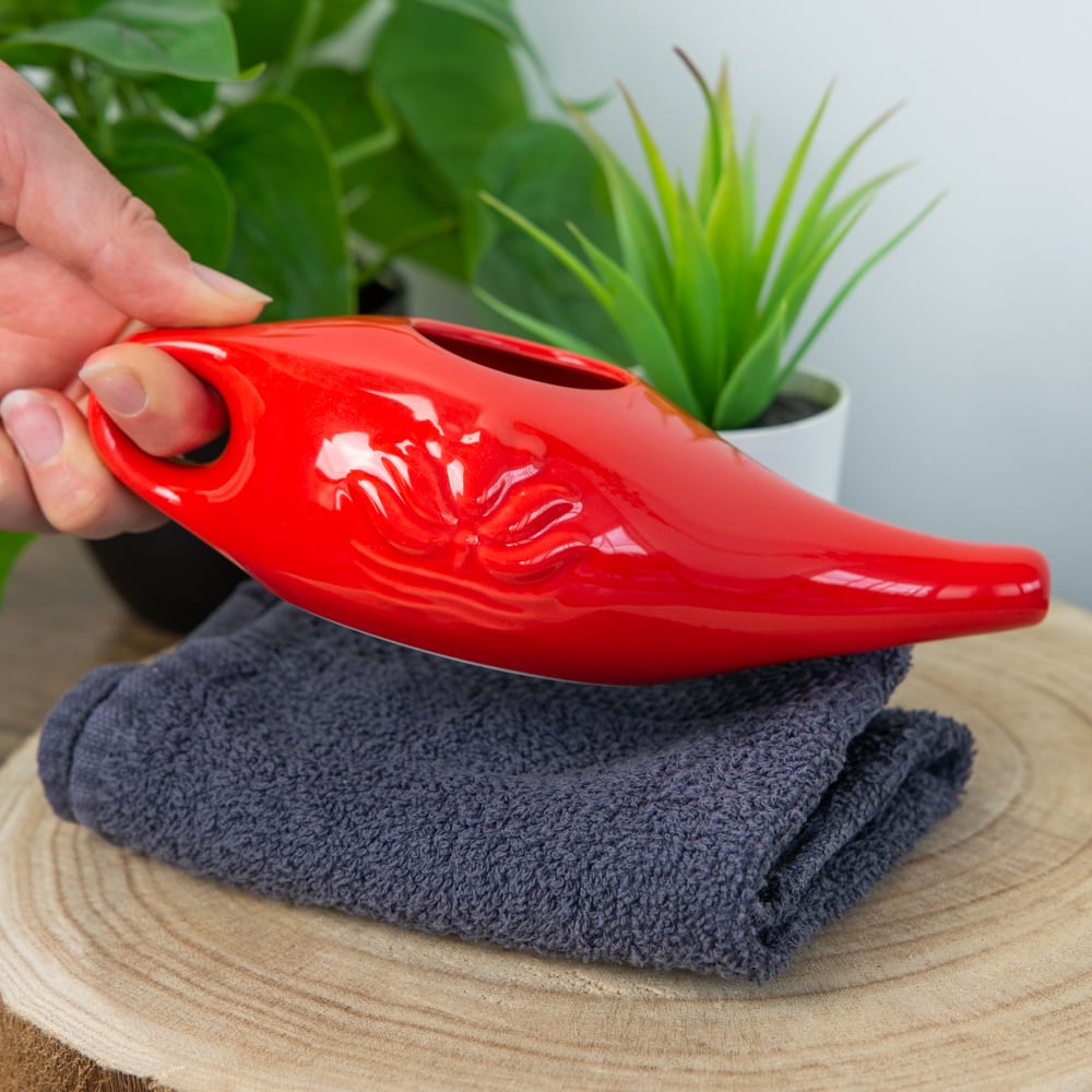 Neti Pot Keramiek – Rood – 250 ml