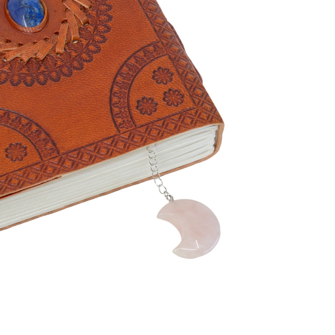 Edelsteen Boekenlegger Maan – Rozenkwarts