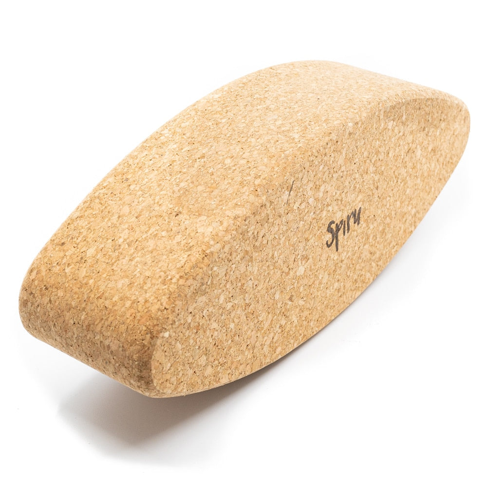 Spiru Yoga Blok Eco Kurk Eivormig – 30,5 x 12 x 7,5 cm