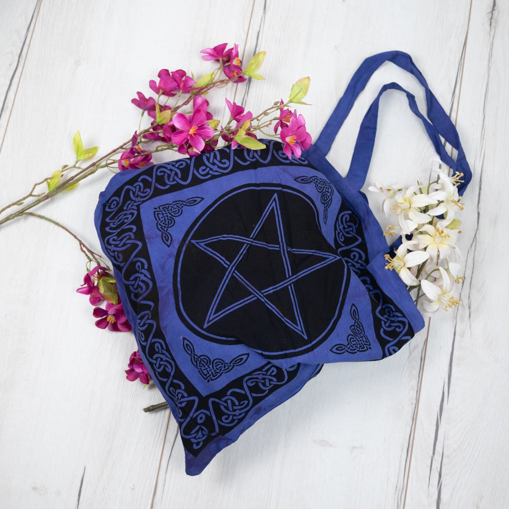 Tote Bag Katoen – Pentagram (45 cm)
