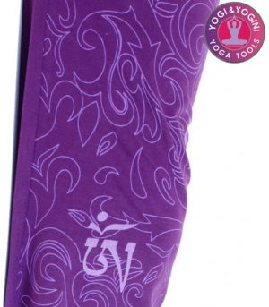 Yogabroek Maori Biologisch Katoen Aubergine S-M