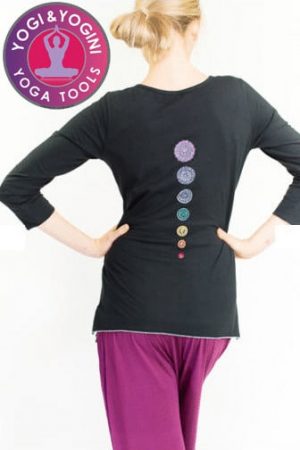 Yoga Top Biologisch Katoen Chakra M-L