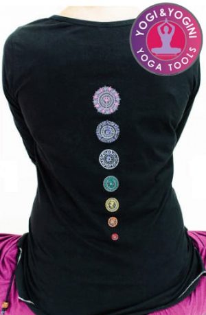 Yoga Top Biologisch Katoen Chakra M-L