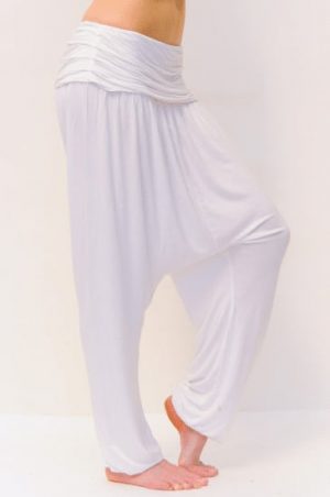 Yogabroek Comfort Flow Wit M-L