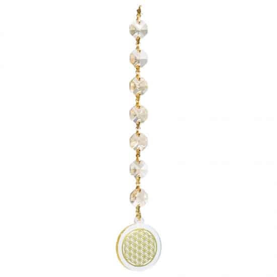 Feng Shui Bloem des Levens Raamdecoratie Champagne